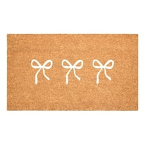 Calloway Mills 114921729 Bow Trio Doormat 17" x 29",White