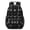 Eye and Moon, variant on Sun and Moon Gothic Pattern 17" School Backpacks for Teens,Waterproof Oxford Fabric,S-Shape Padded Straps for School,Travel,Hiking,Camping