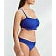 thumbnail image 4 of Women's Pour Moi 13202R Free Spirit Strapless Underwire Recycled Swim Top (Ultramarine 36F), 4 of 6