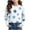 White, variant on YunPes Girls' Long Sleeved Shirts Colorful T Shirts Round Neck Tops Light T Shirts Loose Pullovers Basic Long Sleeve Tee Shirts