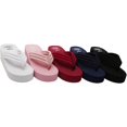 thumbnail image 5 of XINQIHANG Sandales de Plage Compensées pour Femmes, Tongs d'Été, Plateforme, 5 of 5