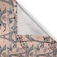 thumbnail image 3 of Ambesonne Eiffel Kitchen Curtains, Retro Landmark, 55"x39", Pale Salmon Black White, 3 of 3