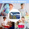 thumbnail image 3 of Birthday Gifts Blanket for 18 Year Old Boys,18 Year Old Boy Birthday Gift Blanket Happy Birthday Blanket 18th Birthday Decorations for Teen Boy Throw Blankets 50"X60", 3 of 6