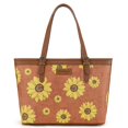 thumbnail image 1 of Bolso Montana West Wrangler Sunflower de piel vegana, color marrón, 1 of 5