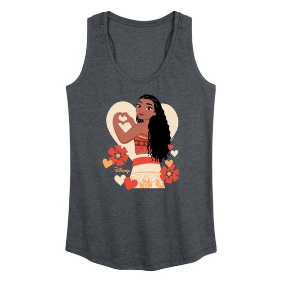 Disney - Love, Moana - Women's Racerback Graphic Tank