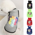 thumbnail image 2 of Summer Dog Shirt - Round Neck Cartoon Pattern - Breathable Thin Mesh Pullover - Casual Wear Sleeveless - Pet Printed T-shirt - Cat Small Dog Vest - Puppy Costume, 2 of 8