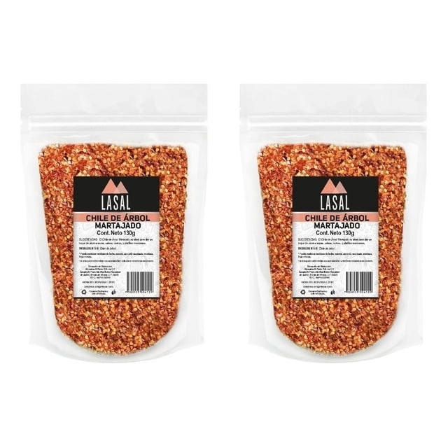 Chile De Árbol Martajado Martajada Lasalpack De 2 Unidades