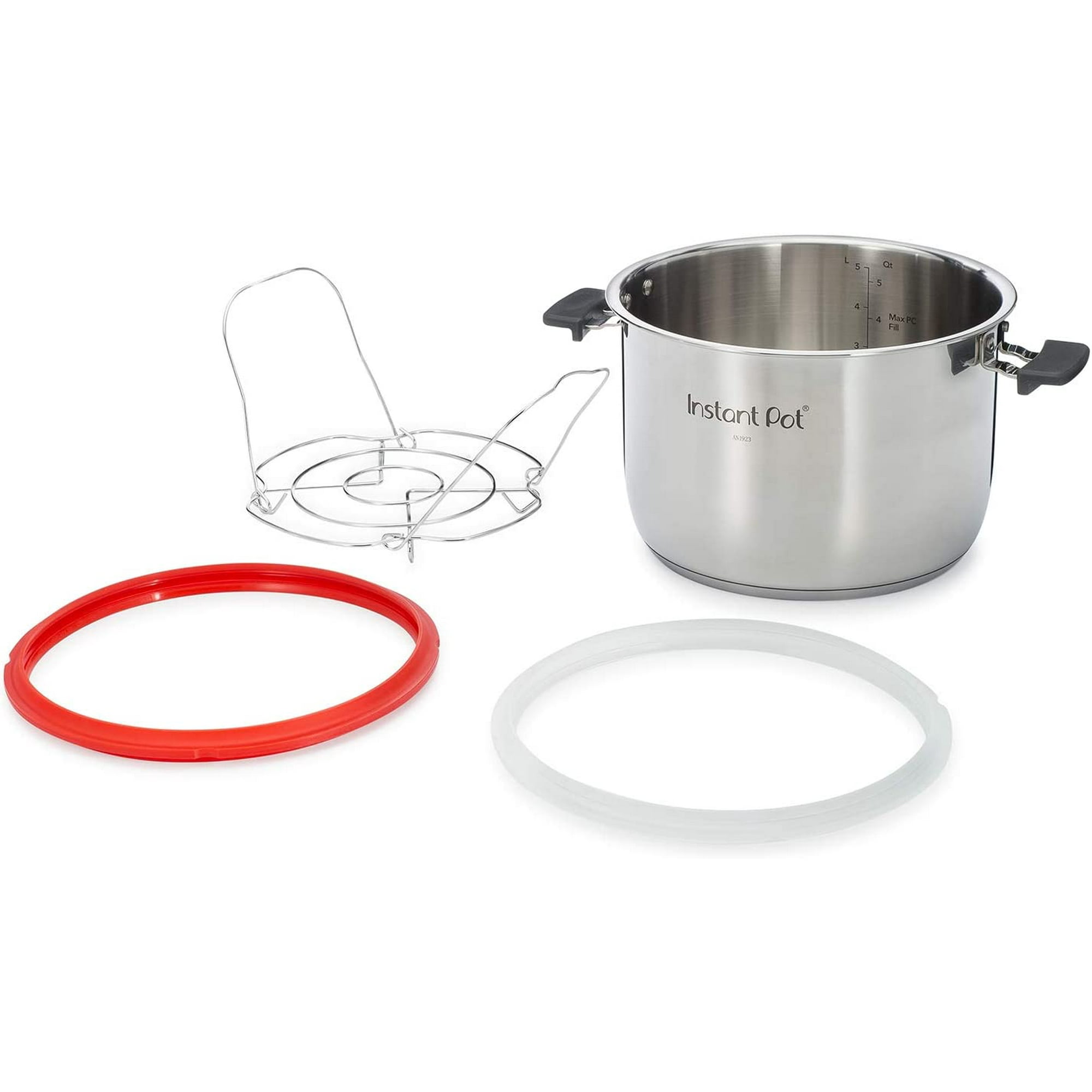 Instant Pot Duo Evo Plus 10 in 1 Pressure Cooker Stainless Steel Inner Pot 6 Quart Open Box Walmart