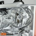 thumbnail image 3 of AKKON - For All Chrome 2007-2014 chevy Suburban Tahoe Avalanche Clear Len Headlight + Bumper Fog Lights Lamps, 3 of 7