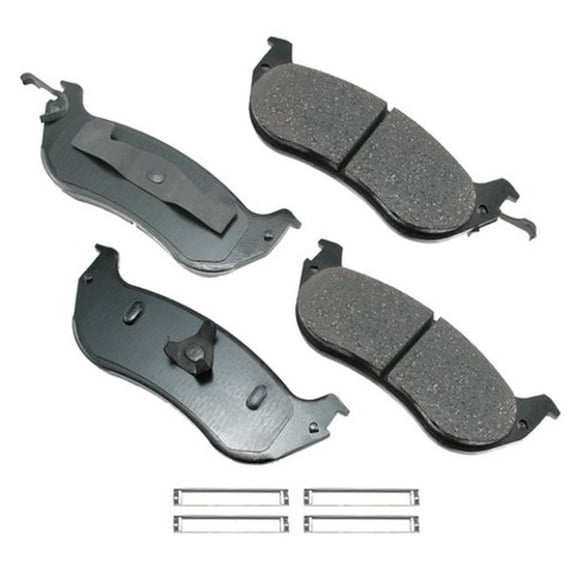 Akebono PRO-ACT Ultra-Premium Brake Pad Set, Ceramic Fits select: 1996-2002 MERCURY GRAND MARQUIS, 1996-2002 FORD CROWN VICTORIA