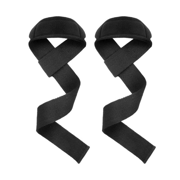 Lifting Straps, One Size Fits All Wrist Straps for Weightlifting, High-Density Soft Padding Gym Straps with Reinforced Stitching, Adjustable Loop, and Heavy-Duty Cotton Webbing, 24in*1.6in