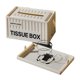thumbnail image 1 of Wall-Mounted Tissue Box Holder - Paper Storage for Living Room, Home Decoration, Premium Roll Paper Organizer B, 1 of 5