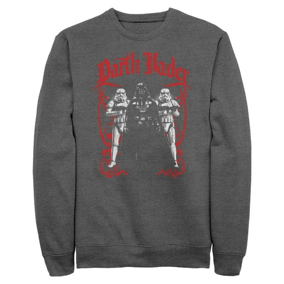 Mens Star Wars Darth Vader and Stormtrooper Pose Sweatshirt