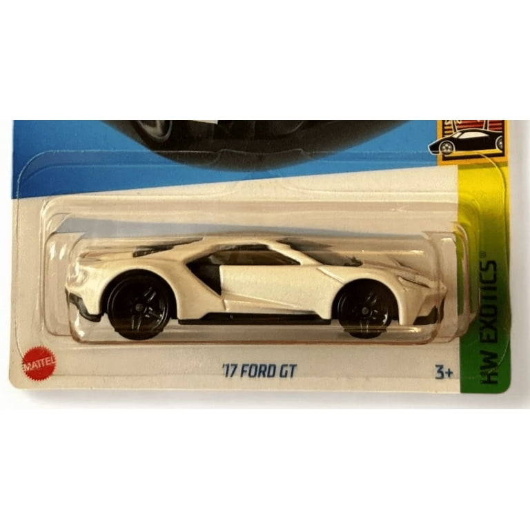 Hot Wheels '17 Ford GT White 240/250 HW Exotics 9/10 - Walmart.com