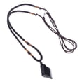 thumbnail image 3 of Natural Black Tourmaline Stone Necklace Crystal Black Tourmaline Pendant0 KP AL, 3 of 11