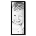 thumbnail image 2 of ArtToFrames 12" x 30" Satin Black Picture Frame, 12x30 inch Black Wood Poster Frame (WOM-1451), 2 of 8