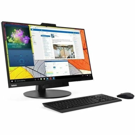 Lenovo ThinkCentre Tiny-In-One 27 27" Class Webcam WQHD LED Monitor, 16:9, Black