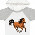 thumbnail image 4 of Inktastic Wild Mustang Horse Galloping Boys or Girls Baby Bodysuit, 4 of 5