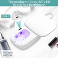 thumbnail image 4 of Toothbrush Cover, Portable Toothbrush Case with Cleaning Light, 4 of 5