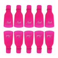 thumbnail image 2 of Juego de clips para quitar esmalte de uñas, tapa de gel para decoración de uñas, clip para manicura UV, herramienta para envolver uñas acrílicas, rosa roja, 10 unidades oso de fresa Hogar, 2 of 5