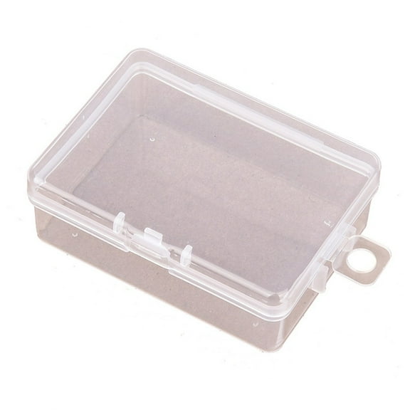 Rectangle Plastic Round Storage Box Screw Holder Case Organizer Container