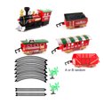 thumbnail image 2 of Neinkie Christmas Train Set Matte Texture Spliceable Electronic Toys Electric Oval Gauge Train Set for Kids, 2 of 9