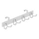 thumbnail image 2 of Estantería de Pared de Acero Inoxidable sin Taladrar, Organizador de Armario para Cocina y Ba?o, Portavasos y Toallas, Percha para Ropa, Resistente, Ajustable, Metal, para Armario de Cocina, 2 of 6