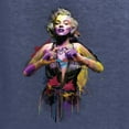 thumbnail image 5 of Wild Bobby Marilyn Monroe Watercolor Love Pop Culture Men Graphic Tee, Vintage Heather Navy, X-Large, 5 of 5