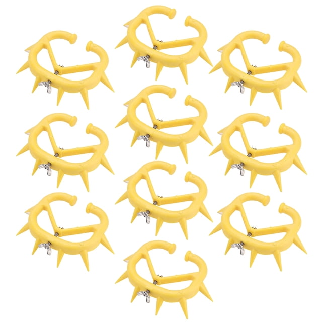 Anillos de nasal de ternero con anillos de pláshico anillo de plástico prevención de succión para tertereros 10 piezas