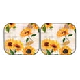 thumbnail image 7 of Bingfone Sunflower 5 Print 2-Piece Sun Shade Front Windshield - Foldable Car Front Window Sunshades For Most Sedans Suv Truck - Medium, 7 of 7