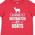 thumbnail image 4 of Inktastic Easily Distracted by Goats Boys or Girls Toddler T-Shirt, 4 of 5