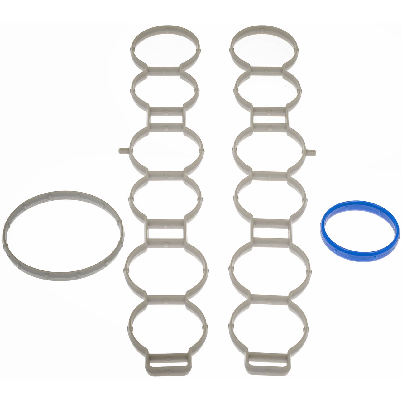 Dorman 615-311G Engine Intake Manifold Gasket Set for Specific Jeep / Ram Models, Gray; Blue