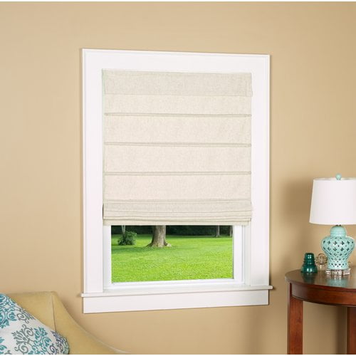 Wicker 36 by 72-Inch Green Mountain Vista Deluxe Woven Cane Paper Roller Shade 
