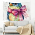 thumbnail image 5 of ZFLMY Colorful Birds Tapestry Wall Hanging 100% Polyester Wall Art Decorative Bedroom Living Room Decoration 60x40in, 5 of 7