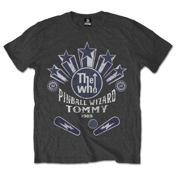 The Who Unisex T-Shirt Pinball Wizard Flippers (Small)