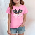 thumbnail image 2 of mgoYE USA 250th Birthday Celebration Top, Girls Boys’s 4th of July Patriotic Short Sleeve Shirt(Pink,7-8 Years), 2 of 5