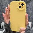 thumbnail image 3 of Korean Cute Matte Candy Pure Color Case For iPhone 15 14 13 12 Pro Max 11 INS Soft Shockproof Liquid Silicone Bumper Back Cover, 3 of 5
