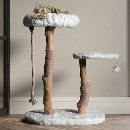 UPC: 0850006400041 | Mau Lifestyle Rizzo Cat Tree White