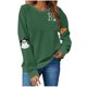thumbnail image 2 of Heisall Womens Sweatshirts Halloween Print Long Sleeve Round Neck Loose 2025 New Arrival Fashion Casual, 2 of 4