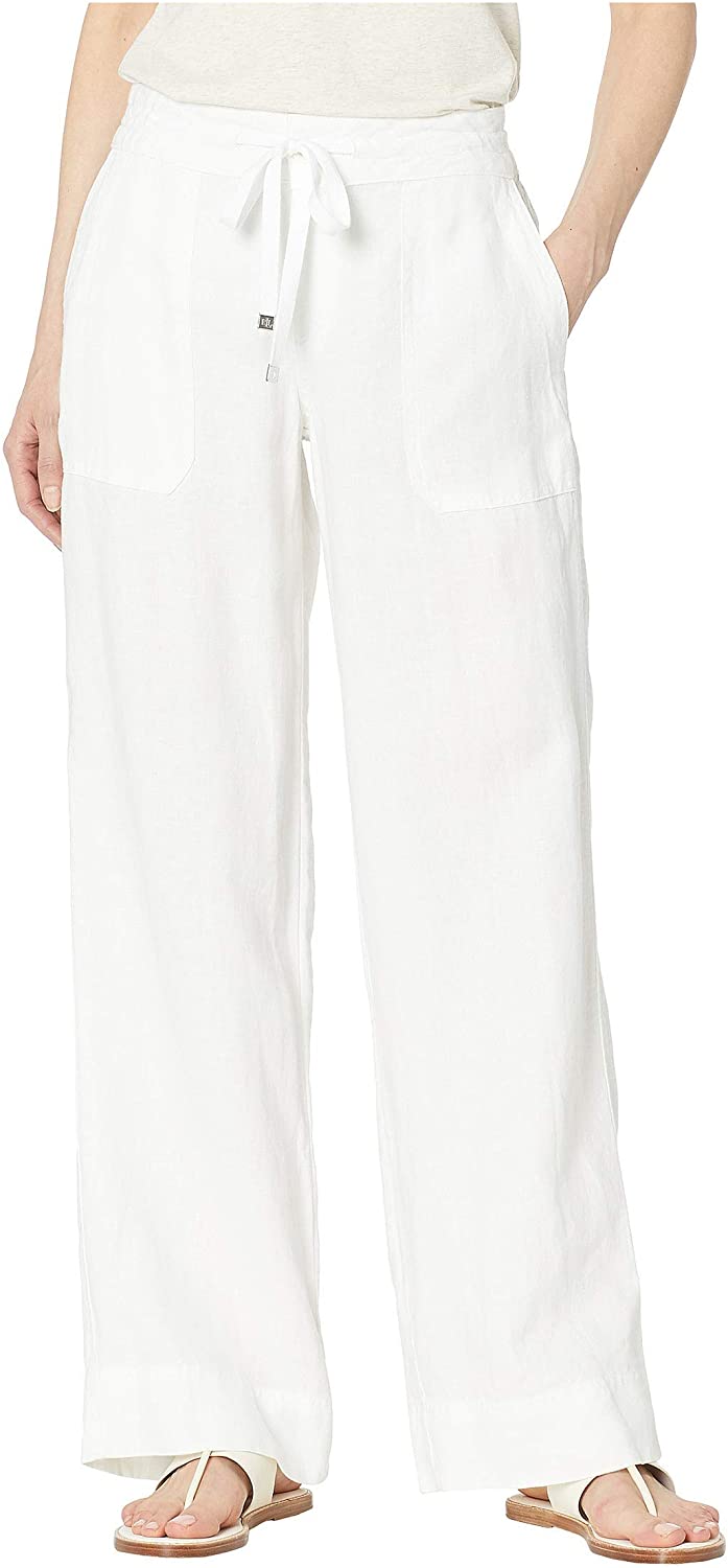 LAUREN RALPH LAUREN Linen Wide-Leg 