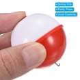 thumbnail image 4 of Uxcell 1.75" Fishing Bobbers 20Pcs Plastic Push Button Round Fishing Float, 4 of 7