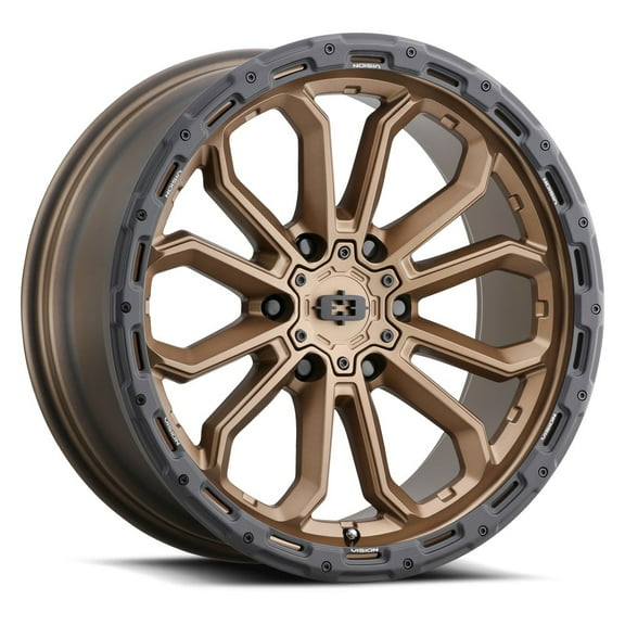 18x9 Vision 405 Korupt Satin Bronze Wheel 6x135 (12mm)