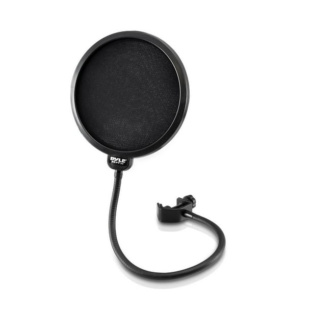 PYLE PEPF30 Studio Microphone Pop Filter 4Layer Mesh Screen, Wind