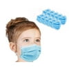WHOLESALE PRICED Disposable Protective Face Masks KIDS SIZE, 3-Ply Earloop, 50 Pack - 4 PACKS INCLUDED