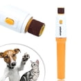 thumbnail image 2 of Pet Nail Grinder Electric Trimmer For Dogs Cats 3 Ports Led Light Battery Operated Quiet Grinding Tool, 2 of 6