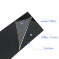 thumbnail image 3 of Postes de pilar de coche, molduras embellecedoras para puerta y ventana, pegatinas antiarañazos para Forte 2019-2022, accesorios Gl, 3 of 5