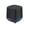Black, variant on Uutvery Desktop Subwoofer Multimedia Speaker, Wired Bluetooth Mini Speaker for PC Home, USB Powered with Powerful Bass, Compact 3.23 Inch Cube Design