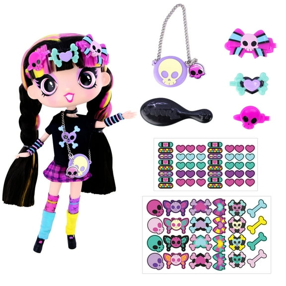 Decora Fashion Girlz 'Luna' Character 11-inch Poseable Doll: Unleash Your Style & Creativity!