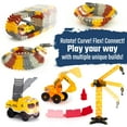thumbnail image 6 of JitteryGit Truck Construction Race STEM Car Track Toy for Kids | Toy Trucks Gift for Boys Girls Toddlers Ages 3 4 5 6 7, 6 of 10