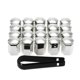 thumbnail image 1 of Scienceny Tapa de válvula de neumático de coche ABS de 20 piezas, reemplazo portátil elegante, Protector Hexagonal Universal, accesorios de Vehículos, repuestos y accesorios Mis Plata, 1 of 6